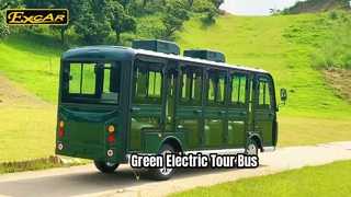 D-G14FB Autobus turistico elettrico verde