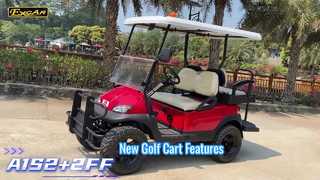 A1S2+2 Unità rosse dotate di pneumatici maggiorati, un nuovo sedile ribaltabile e un paraurti