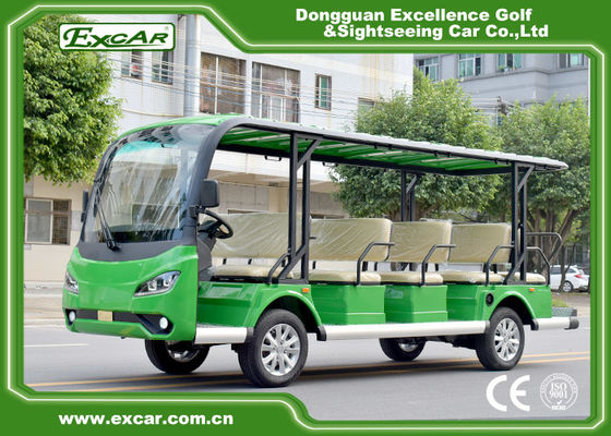 Small Electric Shuttle Bus With Roof & Windshield For Large Parks Playground
