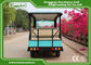 7.5KM Motor 72V 14 Seater Electric Sightseeing Bus / Tour Golf Cart